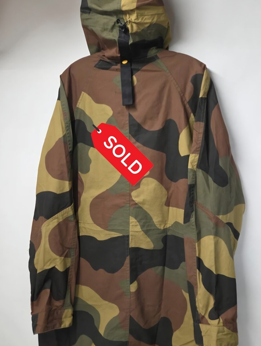 SOLD....G-Star Olive Hooded Jacket